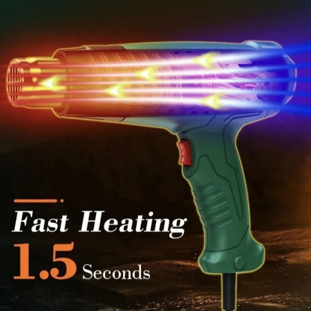 Heat Gun 1800W Heavy duty hot Air Gun